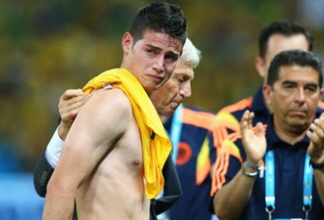James Rodriguez và những giọt nước mắt tiếc nuối